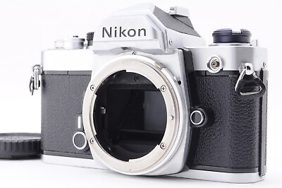 #ad ［MINT］Nikon FM Silver 35mm SLR Film Camera Body Only from Japan