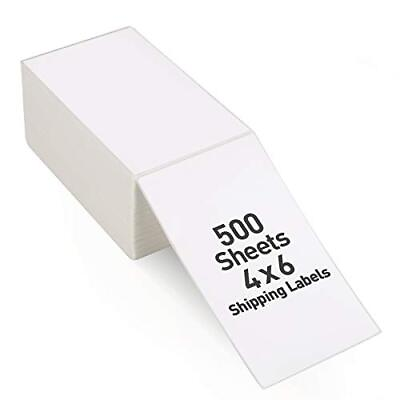 #ad #ad 500 4x6 Fanfold Direct Thermal Shipping Labels for Zebra amp; Rollo Printers