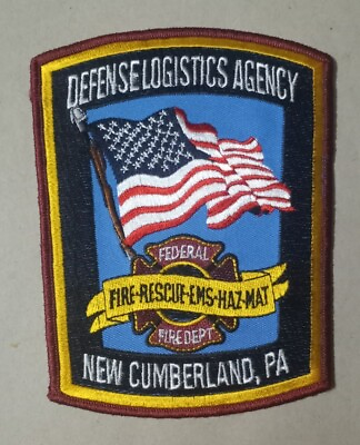 Defense Logistics Agency New Cumberland Pennsylvania Iron on Patch