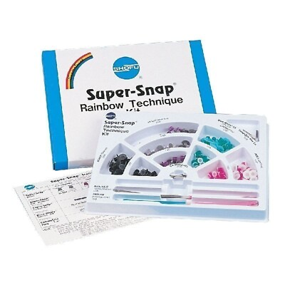 #ad Dental Shofu Super Snap Rainbow Technique Kit PN0500 Free II Ship
