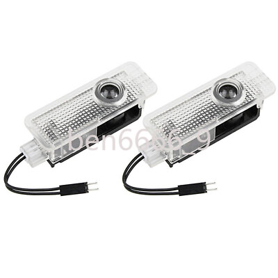 #ad 2x LED Door Light Logo Projector Step Courtesy Ghost Shadow Lamp For MINI Cooper