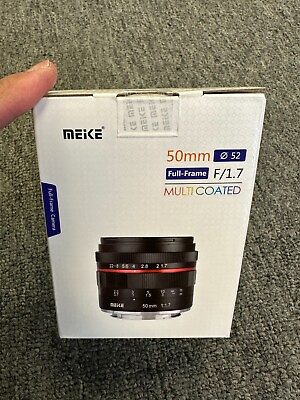 #ad #ad Meike 50mm F 1.7 Sony E Mount Full Frame Large Aperture Manual Focus Lens