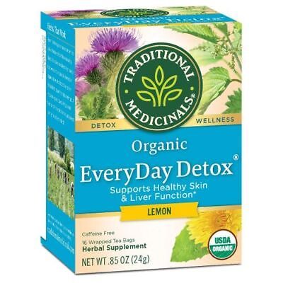 #ad Organic EveryDay Detox Tea 16 bags