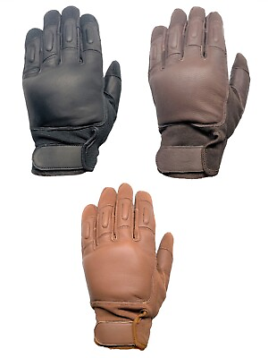 #ad POLICE SECURITY DOORMAN TACTICAL LEAD SHOT FILED KNUCKLE PROTECTION GLOVES