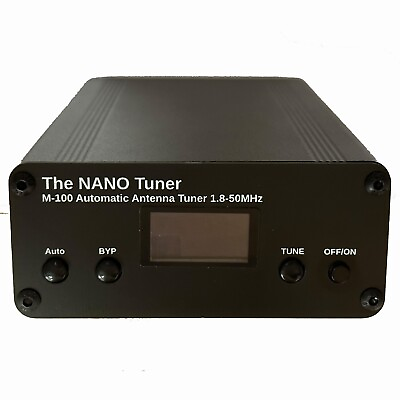 #ad Antenna Tuner M 100 Tiny 100W Automatic Antenna Tuner OLED display 1.8 50MHz 7*7