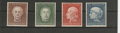 1954 Germany Federal Series Charity 5 4 Val New MNH MF17711