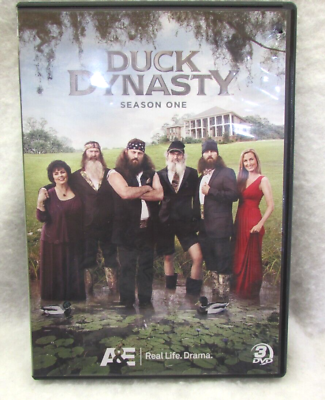 #ad Duck Dynasty DVD Season One 1 2012 3 discs TV Series Plus Bonus Features W32