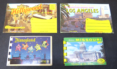 #ad Vintage Disneyland LA amp; Hollywood Picture Folders Missouri Hi Lites Books