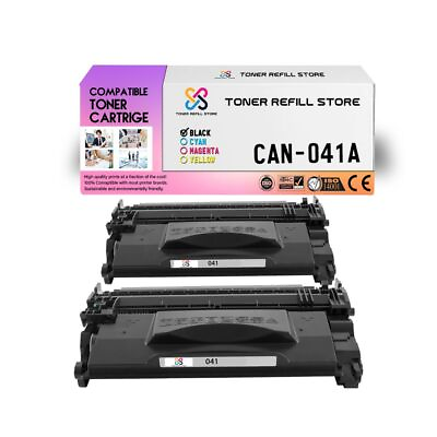 #ad 2Pk TRS 041 Black Compatible for Canon Image CLASS LBP312dn Toner Cartridge
