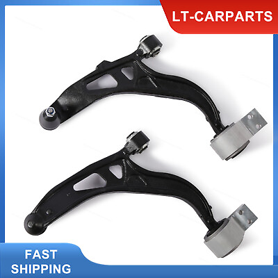 #ad 2Pcs Front Lower Control Arms w Ball Joint Fit 2011 2019 Ford Explorer