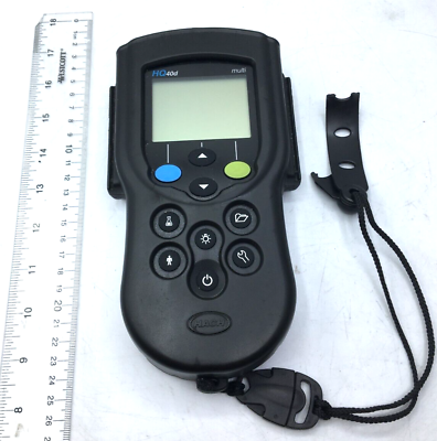 #ad Hach Portable Multi Probe Handheld Meter HQ40d Working