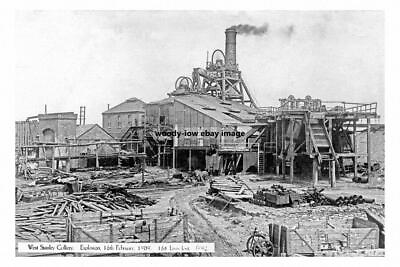 #ad pt1613 West Stanley Colliery Explosion 1909 Durham Print 6x4