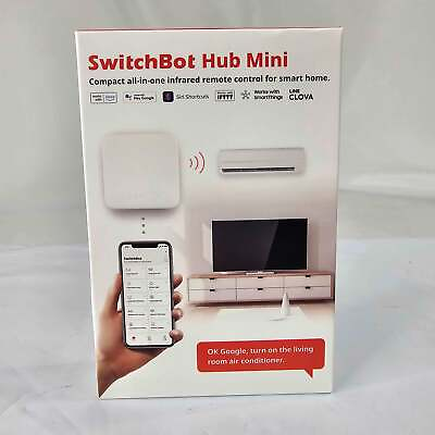 #ad All In One Infrared Remote Control SwitchBot Hub Mini W0202200