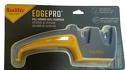 #ad Smiths Since 1886 Pro Series Edge Pro Pull Thru Knife Sharpener Soft Grip Handle
