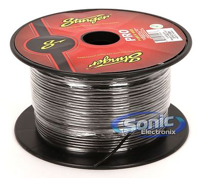 #ad Stinger SPW318BK 500 ft. Roll of PRO Series Black 18 AWG Gauge Primary Wire