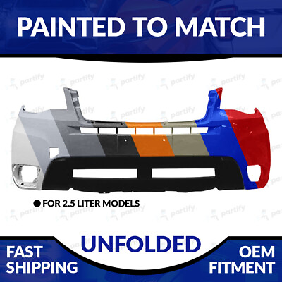 #ad NEW Paint To Match Unfolded Front Bumper For 2014 2015 2016 Subaru Forester 2.5i