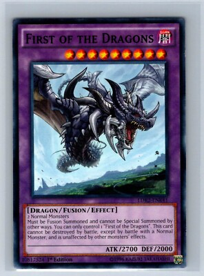 #ad Yugioh First of the Dragons 1st Edition LDK2 ENK41 LP