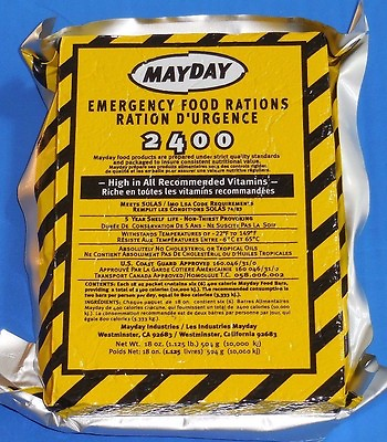 #ad 3 Day Food Bar Supply Emergency Survival FB24 RATION CAR KIT BUG MAYDAY 2400 CAL