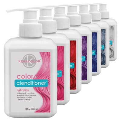 #ad Keracolor Color Clenditioner Conditioning Cleanser 12 oz Choose Your Color