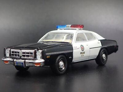 #ad #ad 1977 DODGE MONACO LAPD CA POLICE CAR 1 64 SCALE COLLECTIBLE DIECAST MODEL CAR