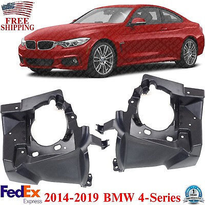 #ad Fog Light Brackets Left Driver amp; Right Passenger Side For 2014 2019 BMW 4 Series