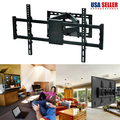 #ad Jumbo Full Motion TV Wall Mount Double Articulating Arm for 30 85quot; TV to 700x400