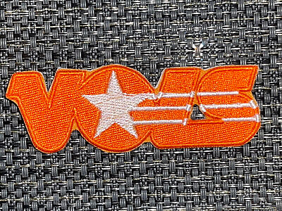 #ad Tennessee Vols volunteers Vintage Embroidered Iron On Patch 3.5” X 1”
