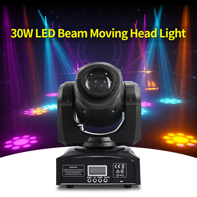 #ad #ad 30W DMX Gobo Spot Mini LED Beam Moving Head Light for Party Disco Club