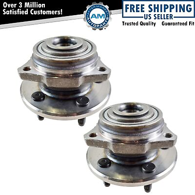#ad 2 Front Wheel Bearing Hub Assembly Fits 2002 2005 Jeep Liberty Pair w o ABS