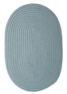 #ad Boca Raton Federal Light Blue Braided Area Rug Runner. Many Sizes. BR54