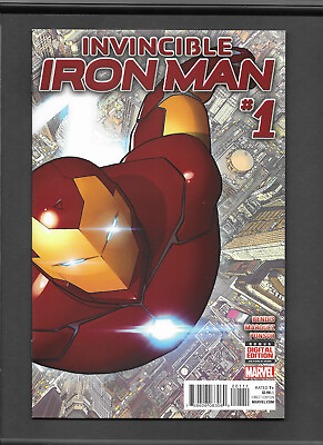 #ad Invincible Iron Man #1 2015 Series Near Mint 9.6