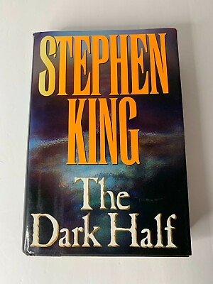 #ad THE DARK HALF by Stephen King 1989 Hardcover First Edition 1st Printing w DJ