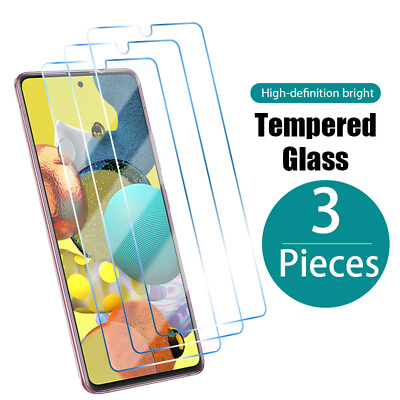 #ad Tempered Glass for Samsung A72 A32 Note 20 A41 Screen Protector Protective Glass