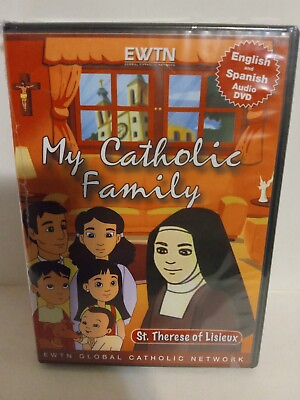#ad My Catholic Family St Therese of Lisieux DVD 2008 EWTN New Sealed Children Faith