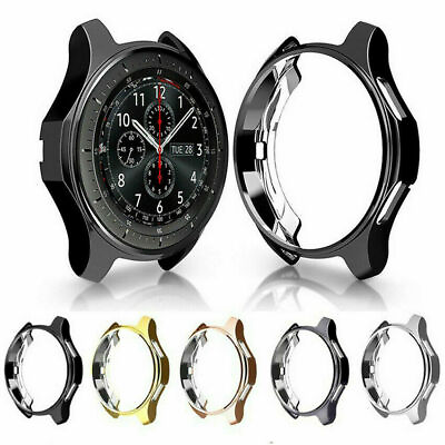 #ad For Samsung Galaxy Watch Screen Protector Case TPU Bumper Cover 42mm 46mm Shell