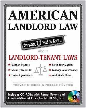 #ad American Landlord Law: Everything U Need to Paperback by Rhodes Trevor Good