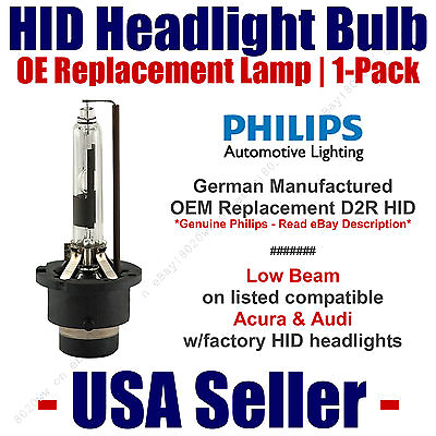 #ad OE HID Headlight Low Beam GENUINE German 1 Pack for Select Acura amp; Audi D2R