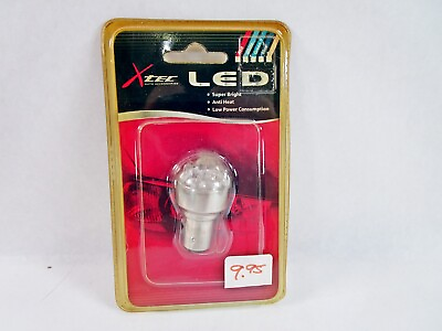 #ad Xtec 1157 LED Super Bright Clear Brake Stop Bulbs Tail Blinking Light Safety