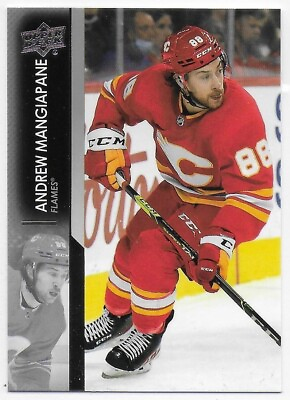 #ad 2021 22 Upper Deck #278 Andrew Mangiapane Calgary Flames