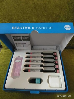#ad Shofu Beautifil Basic Nano Universal Dental Composite Kit 5x4gm and Bond 6ml