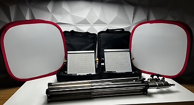 #ad #ad Neewer 2 Packs Dimmable Bi Color 480 LED Video Light Stand amp; Soft Box Light Kit