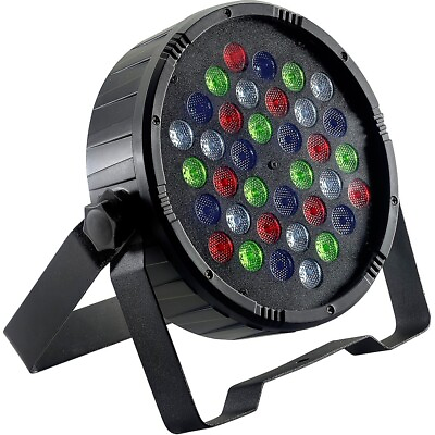 #ad Stagg Flat ECOPAR 36 RGBW LED Spotlight Wash Black Refurbished