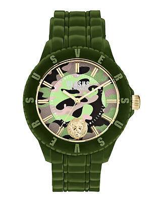 #ad #ad Versus Versace Mens Tokyo R Green 42mm Strap Fashion Watch
