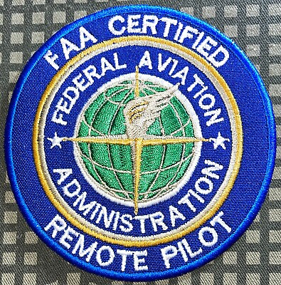 #ad FAA Certified Federal Aviation Administration Remote Pilot Patch A986