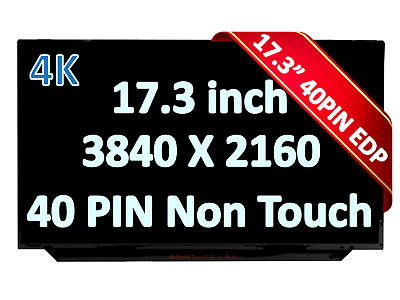#ad B173ZAN03.1 B173ZAN03.2 B173ZAN03.0 LCD Display Screen UHD 3840x2160 eDP 40 pin