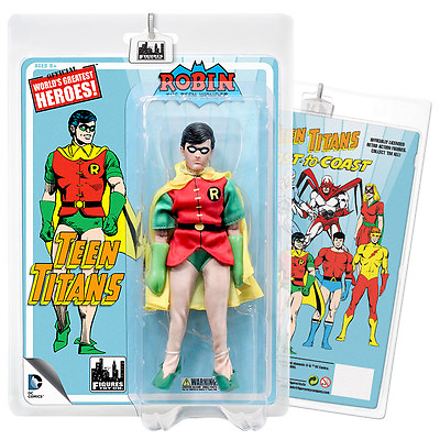 #ad DC Comics Teen Titans Retro Style Robin Action Figure