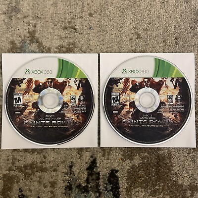#ad 🔥 Saints Row 4 National Treasure Edition Xbox 360 Mint Disc Only See Descrip