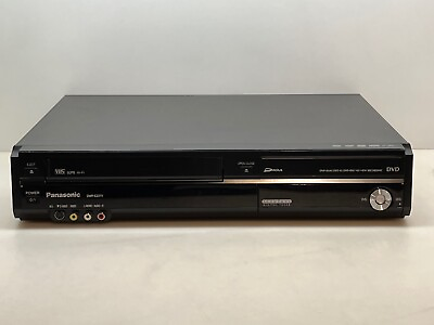 #ad Panasonic DMR EZ37V DVD VCR Combo Recorder Black Refurbished with 1Year Warranty