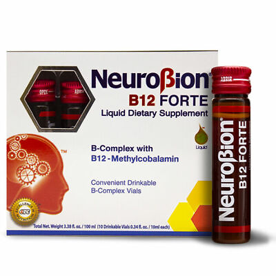 #ad NEUROBION B12 FORTE B Complex Drinkable Vials Ampolletas Bebibles Complejo B B12