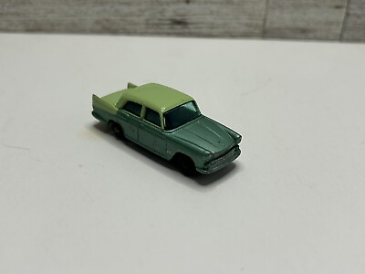 #ad Vintage Matchbox Series Light Green Austin A55 Cambridge • By Lesney • Made in E